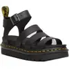 Image de Sandales compensées femme Dr Martens Blaire Noir 36 24235001