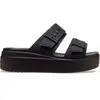 Image de Mules compensées femme Crocs Brooklyn Noir 42/43 207431-001