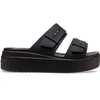 Image de Mules compensées femme Crocs Brooklyn Noir 36/37 207431-001