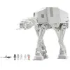 Image de Figurine avec véhicule Jazwares Star Wars Micro Galaxy Squadron Assault Class AT-AT Blanc 24 cm JAZSWJ0170