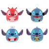Image de Peluche Lilo & Stitch Squishmallows Assortiment De 6 20cm