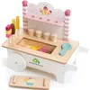 Image de Chariot crème glacée en bois