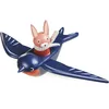 Image de Hirondelle et son ami lapin en bois