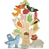 Image de Animaux de la forêt en bois à empiler