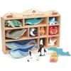 Image de Set animaux en bois Marin