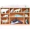 Image de Set animaux en bois Animaux polaires