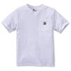 Image de Tee-shirts workwear pocket manches courtes blanc 200 - 300 g l entre 1 et 3 coton t-shirt 1 pièce(s) tee-shirt pocket manches courtes blanc tl - carha