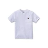 Image de Tee-shirts workwear pocket manches courtes blanc 200 - 300 g m entre 1 et 3 coton t-shirt 1 pièce(s) tee-shirt pocket manches courtes blanc tm - carha