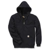 Image de Sweat zippé 300 - 400 g entre 1 et 3 xs sweat 1 pièce(s) coton / polyester, élasthanne sweat zippé marquette noir txs - carhartt