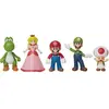 Image de Coffret de 5 figurines Mario Friends Jakks Pacific Multicolore 6 cm A2203374