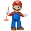 Image de Figurine Jakks Pacific Super Mario Bros The Movie Super Mario Bleu 13 cm 192995417168