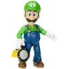 Image de Figurine de collection Jakks Pacific Super Mario Bros. le film Luigi Bleu 13 cm JPA417174