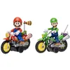 Image de Figurine Motos Mario Galaxy Assortiment Luigi Et Mario Sur Leurs Motos