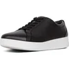 Image de Baskets en cuir femme FitFlop Rally Noir 36 X22-001