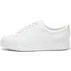 Image de Baskets en cuir femme FitFlop Rally Blanc 36 X22-194
