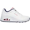 Image de Baskets femme Skechers Uno 73690-WNVR Blanc 41