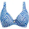 Image de Haut de maillot de bain foulard femme Freya Fiji Falls Bleu 100D AS206813OCN
