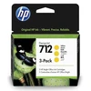 Image de HP 712 Pack de 3 (3ED79A) - Jaune