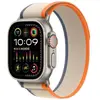 Image de Apple Watch Ultra 2 GPS + Cellular Titanium Case Orange/Beige Trail Loop 49 mm - S/M