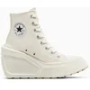 Image de Baskets femme Converse Chuck 70 Luxe Wedge Egret Blanc 40 A06479C