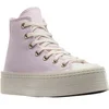 Image de Baskets montantes femme Converse Chuck Taylor All Star Modern Lift Platform Crafted Rose 38 A07578C