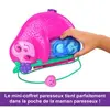 Image de Figurine Mattel Famille Paresseux Polly Pocket Rose 30,5x6x23 cm A2403238