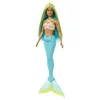 Image de Poupée Barbie sirène bleue
