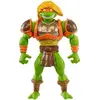 Image de Figurine Mattel MOTU x TMNT: Turtles of Grayskull Michelangelo Vert 14 cm MATTHTH13