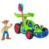 Image de Imaginext Toy Story – Woody Et Sa Voiture De Course Coffret De Jeu Mattel-JKW22