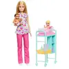 Image de Barbie® Métiers – Coffret Barbie Pédiatre Mattel-JMK12