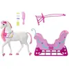 Image de Barbie Casse-Noisette - Cheval et Traineau