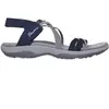 Image de Sandales femme Skechers Reggae Slim Bleu 36 163112-NVY