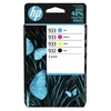 Image de HP 932/933 (6ZC71AE) - Pack de 4 cartouches d'encre Noir/Cyan/Magenta/Jaune
