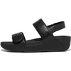 Image de Sandales à bride arrière en cuir réglables femme FitFlop Lulu Noir 39 FV8-090