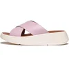 Image de Sandales cuir femme FitFlop F-Mode Flatform Noir 37 FW5-090