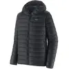 Image de Doudoune full zip à capuche Patagonia Down 84702-BLK Noir M