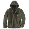 Image de Blouson barlett vert entre 4 et 6 2xl blouson 400 - 500 g coton 1 pièce(s) blouson barlett kaki t2xl - carhartt