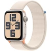 Image de Apple Watch SE 2nd Gen GPS Starlight Aluminium Bracelet Sport Loop Starlight 44 mm
