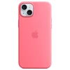 Image de Apple Silicone Case with MagSafe Rose Apple iPhone 15 Plus