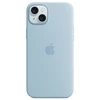 Image de Apple Silicone Case with MagSafe Bleu Clair Apple iPhone 15 Plus