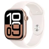 Image de Apple Watch Series 10 GPS 46 mm Aluminium Rose Or Bracelet Sport Rose Tendre M/L