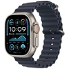 Image de Apple Watch Ultra 2 GPS + Cellular 49 mm Titane Naturel Bracelet Océan Marine