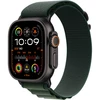 Image de Apple Watch Ultra 2 GPS + Cellular 49 mm Titane Noir Bracelet Alpine Vert Foncé L