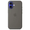 Image de Apple Silicone Case with MagSafe Gris Minéral Apple iPhone 16