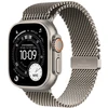 Image de Apple Watch Ultra 3 GPS + Cellular 49 mm Titane Naturel Bracelet Milanais en Titane Naturel M