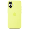 Image de Apple Silicone Case with MagSafe Jaune Fluo Apple iPhone 17