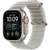 Image de Apple Watch Ultra 4 GPS + Cellular 49 mm Titane naturel Bracelet Océan Gris translucide