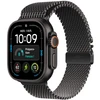 Image de Apple Watch Ultra 4 GPS + Cellular 49 mm Titane noir Bracelet Milanais Titane noir M