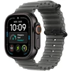 Image de Apple Watch Ultra 4 GPS + Cellular 49 mm Titane noir Bracelet Océan Noir translucide