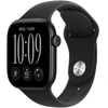 Image de Apple Watch Series 12 GPS 42 mm Aluminium Noir Bracelet Sport Noir S/M